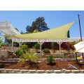 100% virgin HDPE Shade Sail with stainless steel